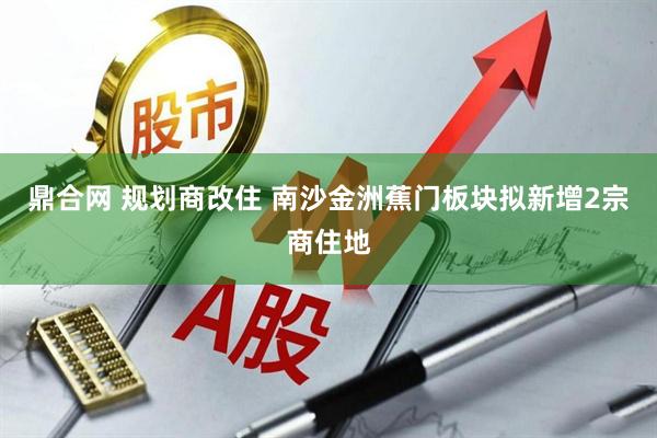 鼎合网 规划商改住 南沙金洲蕉门板块拟新增2宗商住地